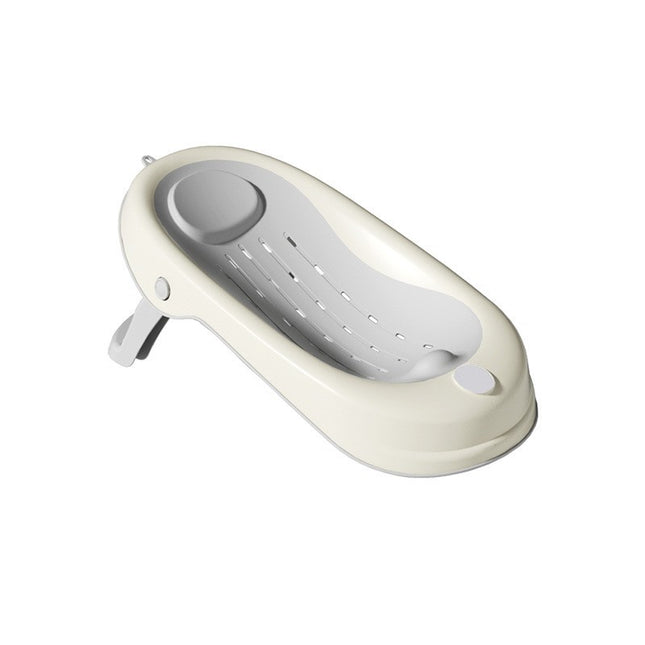 Cada de Baie Pliabila, cu Suport, Indicator de Temperatura, 0-8 Ani, din PP+TPR, 45 l Capacitate