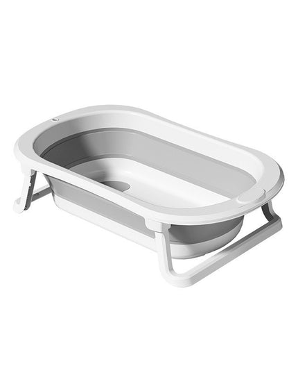 Cada de Baie Pliabila, cu Suport, Indicator de Temperatura, 0-8 Ani, din PP+TPR, 45 l Capacitate