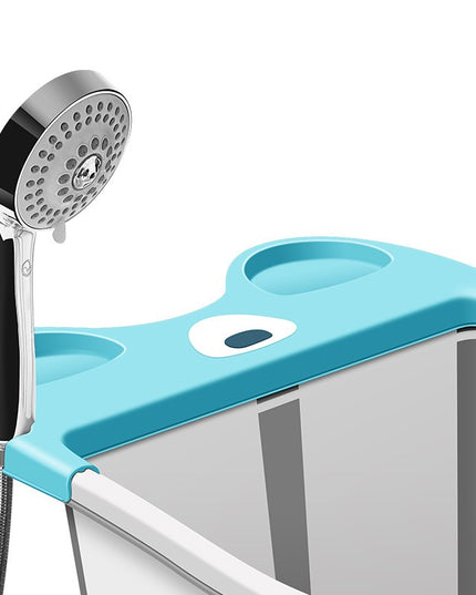 Cada Pliabila pentru Baie, din PP+TPE, pentru Copii +6 Luni, Model Ursulet, Scaun de Interior, Detasabil