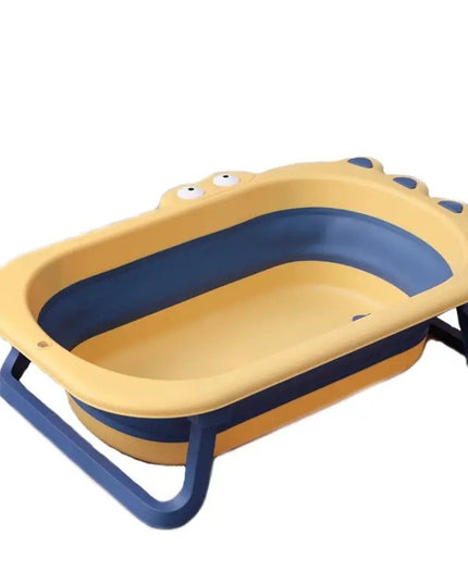 Cada Pliabila pentru Baie, din PP+TPR, pentru Copii 0-6 Ani, Model Crocodil, Dop de Scurgere