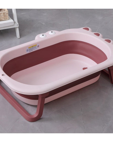 Cada Pliabila pentru Baie, din PP+TPR, pentru Copii 0-6 Ani, Model Crocodil, Dop de Scurgere