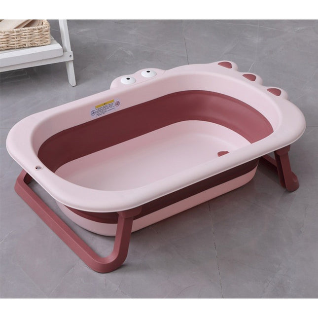 Cada Pliabila pentru Baie, din PP+TPR, pentru Copii 0-6 Ani, Model Crocodil, Dop de Scurgere