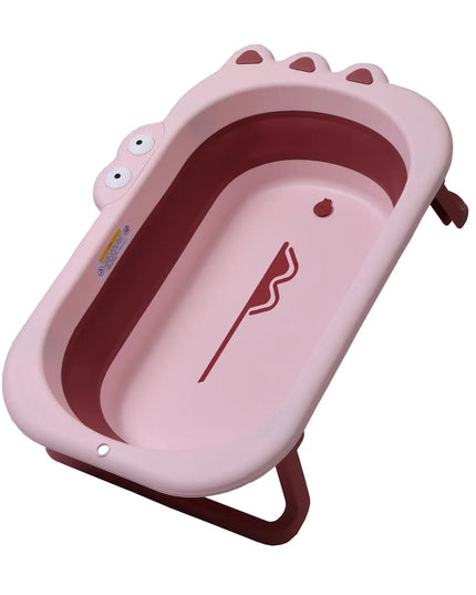 Cada Pliabila pentru Baie, din PP+TPR, pentru Copii 0-6 Ani, Model Crocodil, Dop de Scurgere