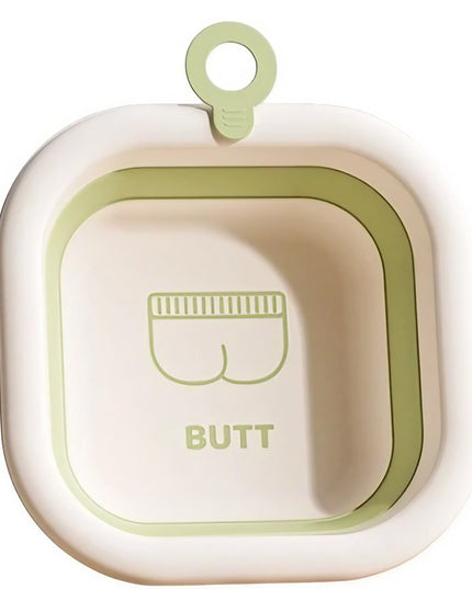 Cada Pliabila pentru Baie pentru Copii, Cadita pentru Bebelusi, Model Patrat pentru Fundulet