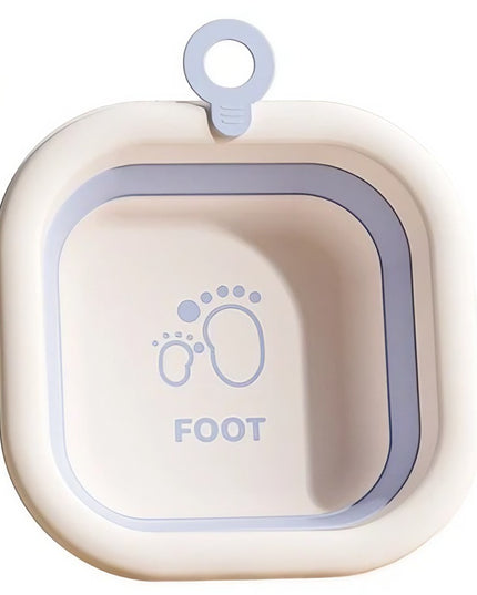 Cada Pliabila pentru Baie pentru Copii, Cadita pentru Bebelusi, Model Patrat pentru Picioare