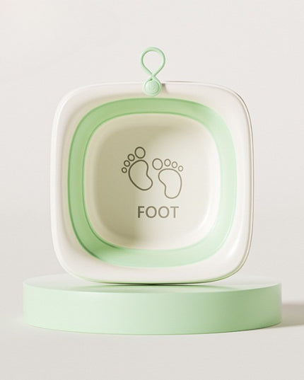 Cada Pliabila pentru Baie pentru Copii, Cadita pentru Bebelusi, Model Patrat pentru Picioare