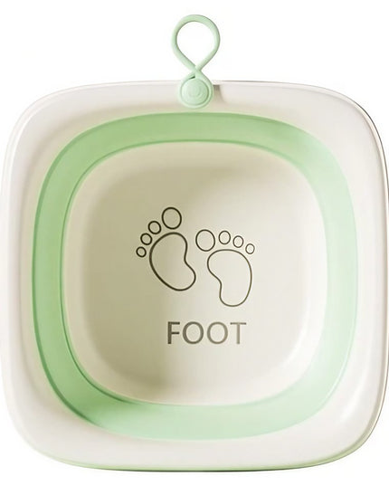 Cada Pliabila pentru Baie pentru Copii, Cadita pentru Bebelusi, Model Patrat pentru Picioare