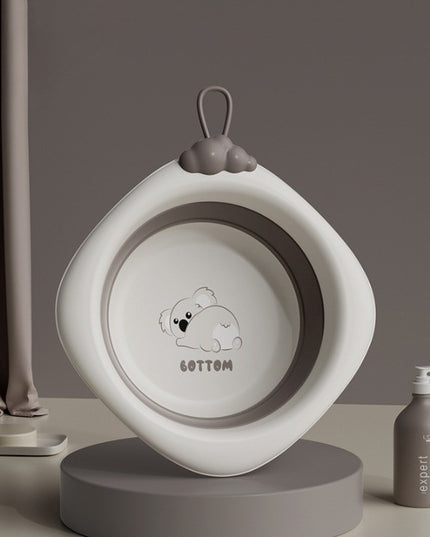 Cada Pliabila pentru Baie pentru Copii, Cadita pentru Bebelusi, Model Romb Koala