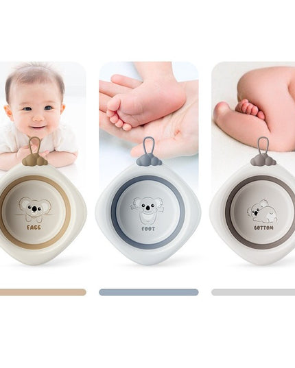 Cada Pliabila pentru Baie pentru Copii, Cadita pentru Bebelusi, Model Romb Koala