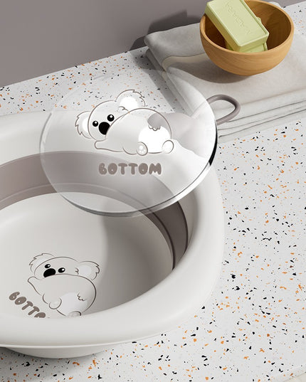 Cada Pliabila pentru Baie pentru Copii, Cadita pentru Bebelusi, Model Romb Koala