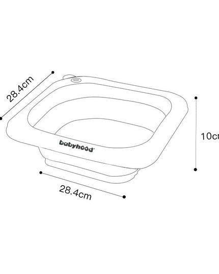 Lavoar Pliabil, pentru Copii 1-8 Ani,din PE+PP, 3.5l, Model Fata