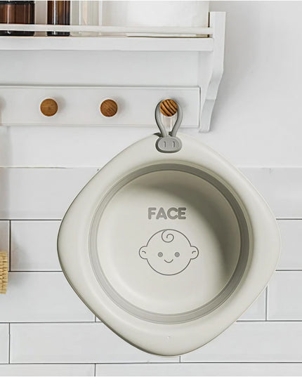 Cada Pliabila pentru Baie pentru Copii, Cadita pentru Bebelusi, Model Romb pentru Fata