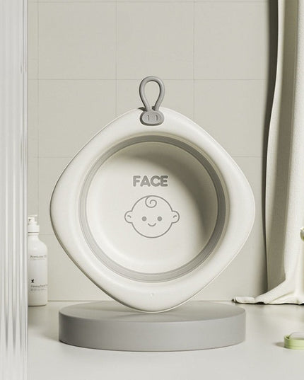 Cada Pliabila pentru Baie pentru Copii, Cadita pentru Bebelusi, Model Romb pentru Fata