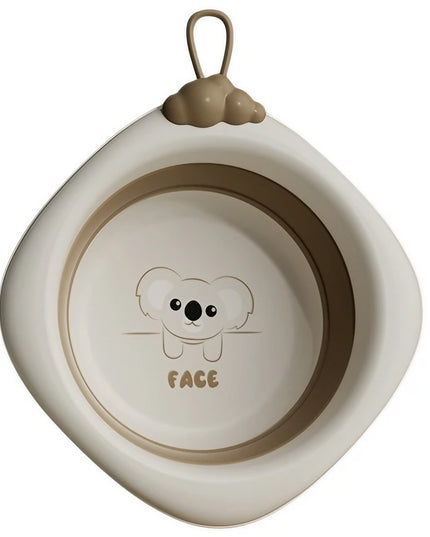 Cada Pliabila pentru Baie pentru Copii, Cadita pentru Bebelusi, Model Romb pentru Fata Koala