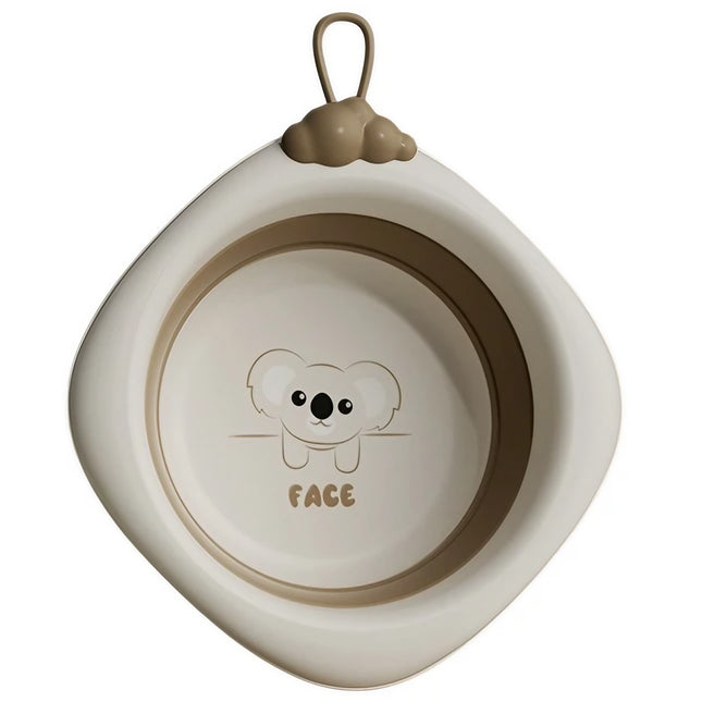 Cada Pliabila pentru Baie pentru Copii, Cadita pentru Bebelusi, Model Romb pentru Fata Koala