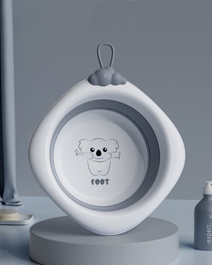 Cada Pliabila pentru Baie pentru Copii, Cadita pentru Bebelusi, Model Romb pentru Picioare Koala