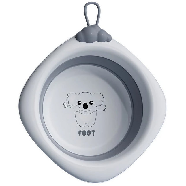 Cada Pliabila pentru Baie pentru Copii, Cadita pentru Bebelusi, Model Romb pentru Picioare Koala