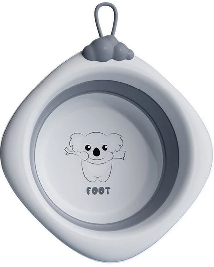 Cada Pliabila pentru Baie pentru Copii, Cadita pentru Bebelusi, Model Romb pentru Picioare Koala