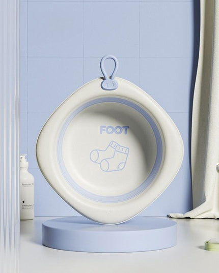 Cada Pliabila pentru Baie pentru Copii, Cadita pentru Bebelusi, Model Romb pentru Picioare