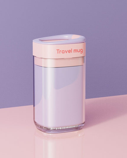 Cana Multifunctionala pentru Voiaj, cu Functii de Depozitare si Suport Articole Igiena Dentara