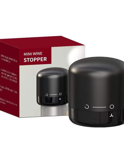 Dop de Etansare a Sticlei de Vin, Rotativ, On-Off, Silicon, Reutilizabil, Usor de Depozitat si Folosit