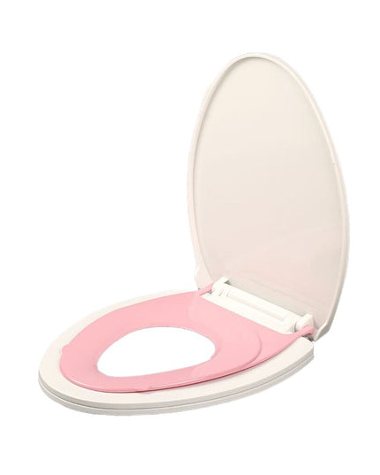Capac de Toaleta cu Reductie 1, pentru Copii +3 Ani si Adulti, Coborare Lenta si Silentioasa, Instalare Usoara, din PP5 , in Forma de O