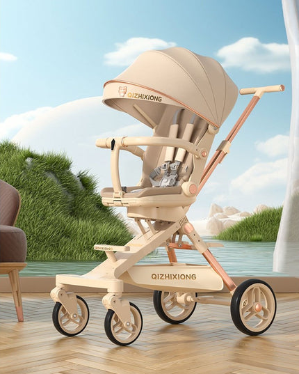 Carucior Sport 3in1, 6-36 Luni, Pliabil, Tavita pentru Masa, Pat de Dormit, Centura de Siguranta, Roti 360 Grade, Reversibil, Parasolar, Maner Reglabil