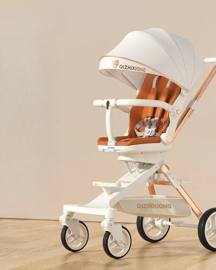 Carucior Sport 3in1, 6-36 Luni, Pliabil, Tavita pentru Masa, Pat de Dormit, Centura de Siguranta, Roti 360 Grade, Reversibil, Parasolar, Maner Reglabil