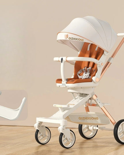 Carucior Sport 3in1, 6-36 Luni, Pliabil, Tavita pentru Masa, Pat de Dormit, Centura de Siguranta, Roti 360 Grade, Reversibil, Parasolar, Maner Reglabil