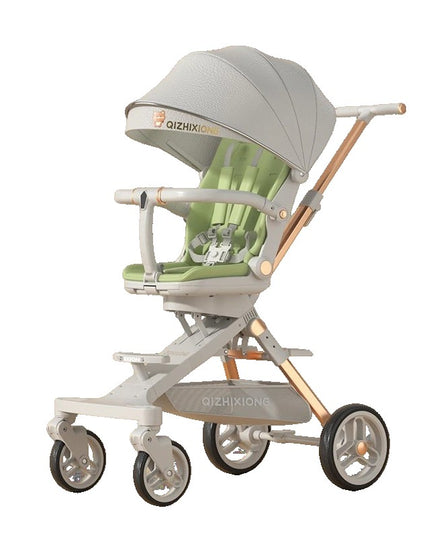 Carucior Sport 3in1, 6-36 Luni, Pliabil, Tavita pentru Masa, Pat de Dormit, Centura de Siguranta, Roti 360 Grade, Reversibil, Parasolar, Maner Reglabil