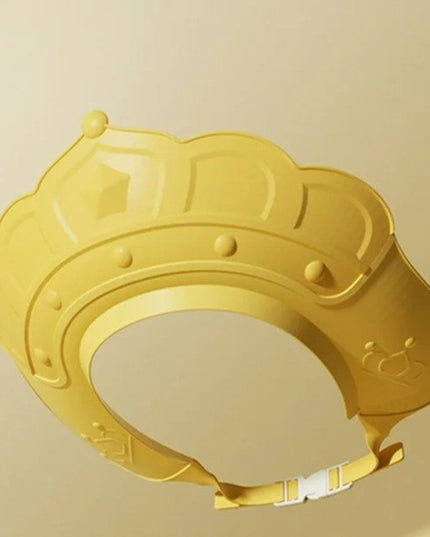 Casca de Dus, Previne Scurgerea Apei si Samponului pe Fata, 0-12 Ani, Ajustabila, din TPE+PP,Model Coroana