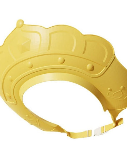 Casca de Dus, Previne Scurgerea Apei si Samponului pe Fata, 0-12 Ani, Ajustabila, din TPE+PP,Model Coroana