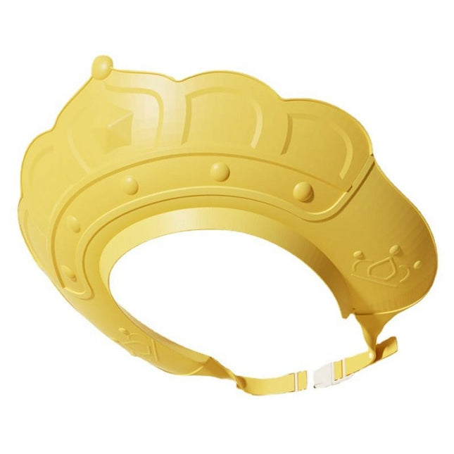 Casca de Dus, Previne Scurgerea Apei si Samponului pe Fata, 0-12 Ani, Ajustabila, din TPE+PP,Model Coroana