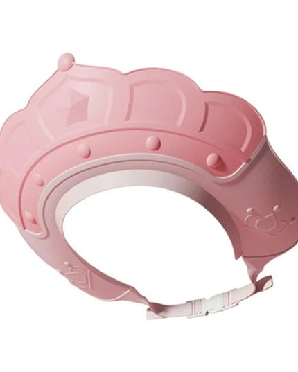 Casca de Dus, Previne Scurgerea Apei si Samponului pe Fata, 0-12 Ani, Ajustabila, din TPE+PP,Model Coroana