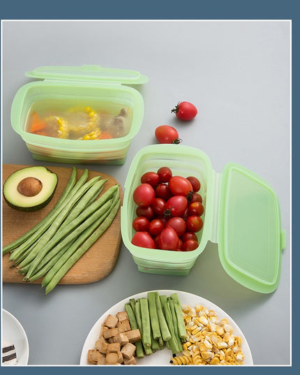 Caserola din Silicon, Pliabila, 1L,Rezistenta Temperaturi Extreme