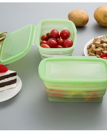 Caserola din Silicon, Pliabila, 1L,Rezistenta Temperaturi Extreme