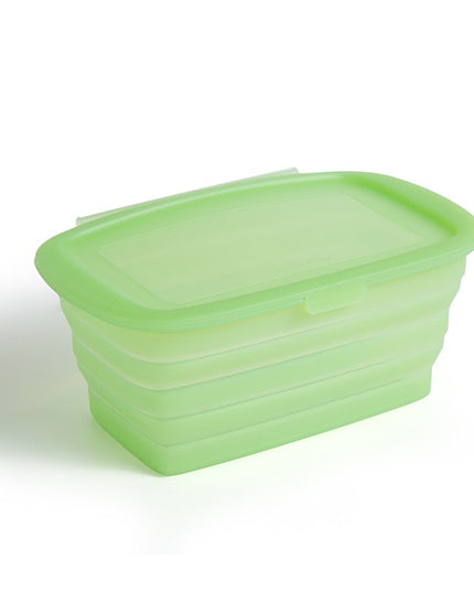 Caserola din Silicon, Pliabila, 1L,Rezistenta Temperaturi Extreme