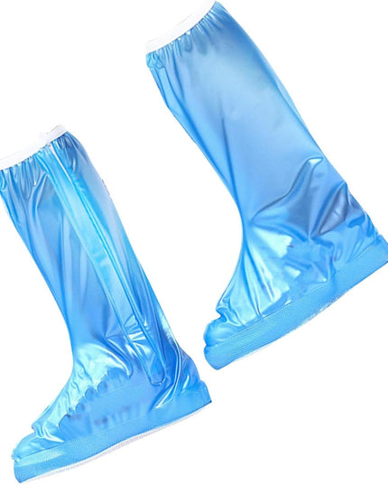 Protectie Incaltaminte pentru Ploaie si Noroi, Impermeabila, Talpa Antiderapanta, cu Fermoar si Capsa, Inaltime , Marime S 34-35