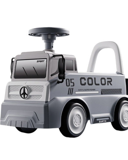 Mașinuță pentru copii, 3 ani, Model Camion, Sport, Claxon, Depozitare