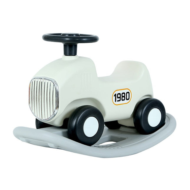 Balansoar 1 pentru copii masinuta detasabila, varsta peste 1 an, unghi 40 de grade, interior/exterior, volan cu sunete si lumini