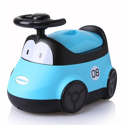 Olita pentru Copii, +1an, Portabila, Design Masinuta cu Capac, Model Prietenos, Non-Toxic, Compartiment Detasabil, Usor de Curatat