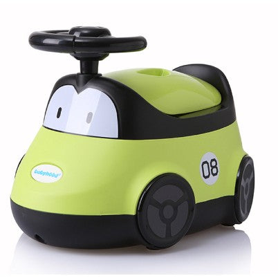 Olita pentru Copii, +1an, Portabila, Design Masinuta cu Capac, Model Prietenos, Non-Toxic, Compartiment Detasabil, Usor de Curatat