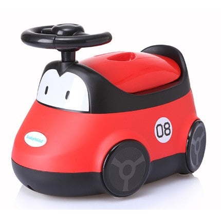 Olita pentru Copii, +1an, Portabila, Design Masinuta cu Capac, Model Prietenos, Non-Toxic, Compartiment Detasabil, Usor de Curatat