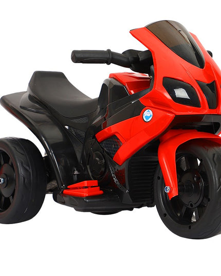 Motocicleta Electrica cu Acumulator, cu Sistem Anti-Rasturnare, Sistem de Lumini si Sunet, 1-4 Ani