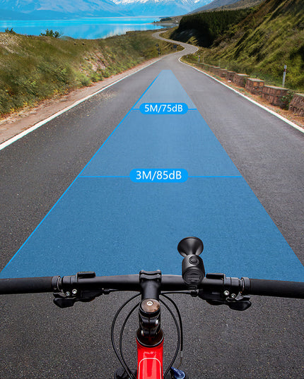 Claxon electric pentru bicicleta, rezistent la apa, 120 dB