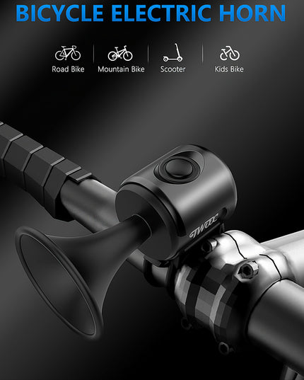 Claxon electric pentru bicicleta, rezistent la apa, 120 dB