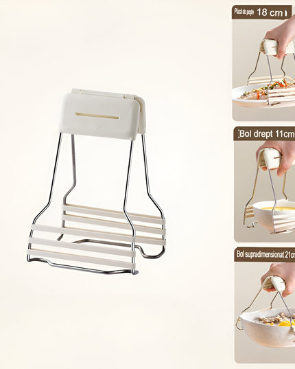 Clema pentru Boluri, Anti-Alunecare, din Silicon, de Uz Casnic, Rezistent la Temperaturi Inalte