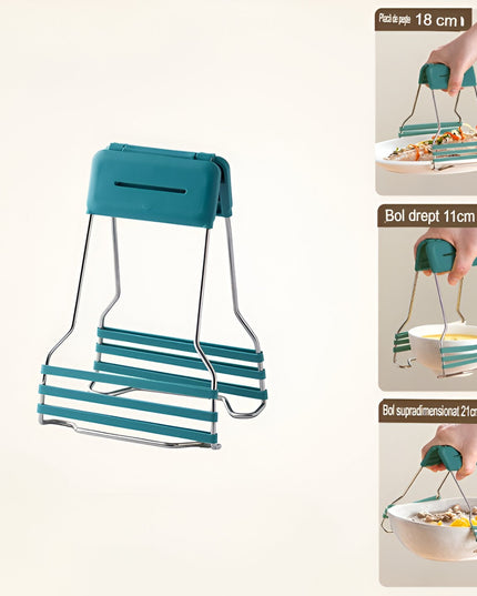 Clema pentru Boluri, Anti-Alunecare, din Silicon, de Uz Casnic, Rezistent la Temperaturi Inalte