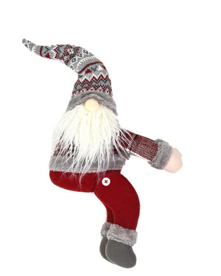 Clema pentru perdea prindere cu arici, model gnom, material textil/poliester