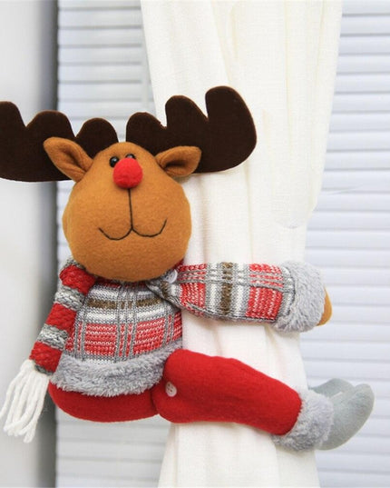 Clema pentru Perdea si Draperii, Model Ren, din Panza, Prindere din Velcro